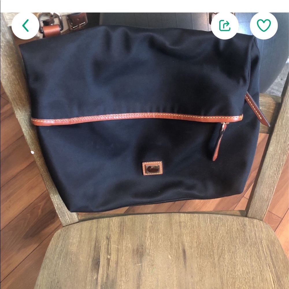 Dooney & Bourke Black Nylon Wayfarer Crossbody